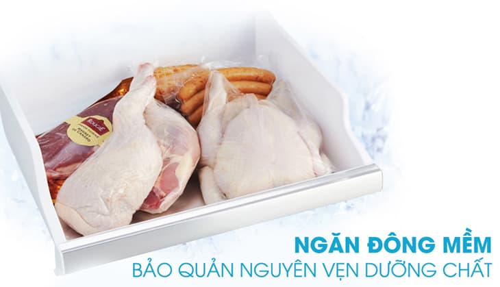 tủ lạnh có ngăn đông mềm