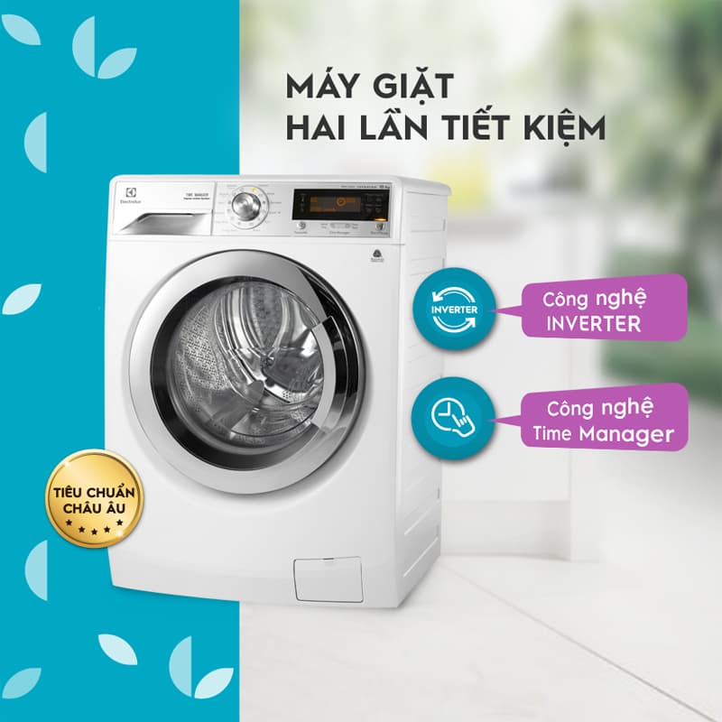 Time Manager máy giặt electrolux