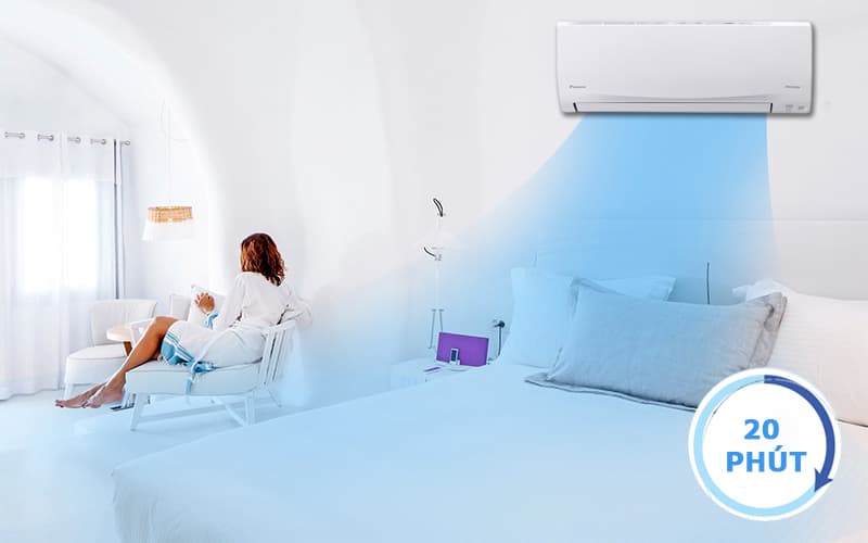 Máy lạnh Daikin Inverter 9000BTU FTKQ25SVMV -1