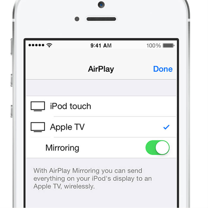 Ứng dụng chiếu màn hình Iphone lên tivi dễ sử dụng