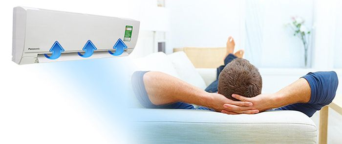 lắp điều hòa phòng khách sang trọng