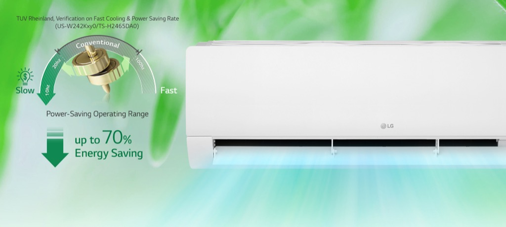 Điều hòa 2 chiều Inverter LG B10END - 9.000BTU