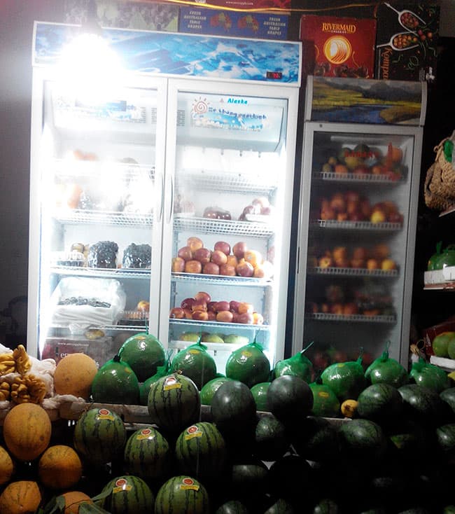 bảo quản trong tủ mát