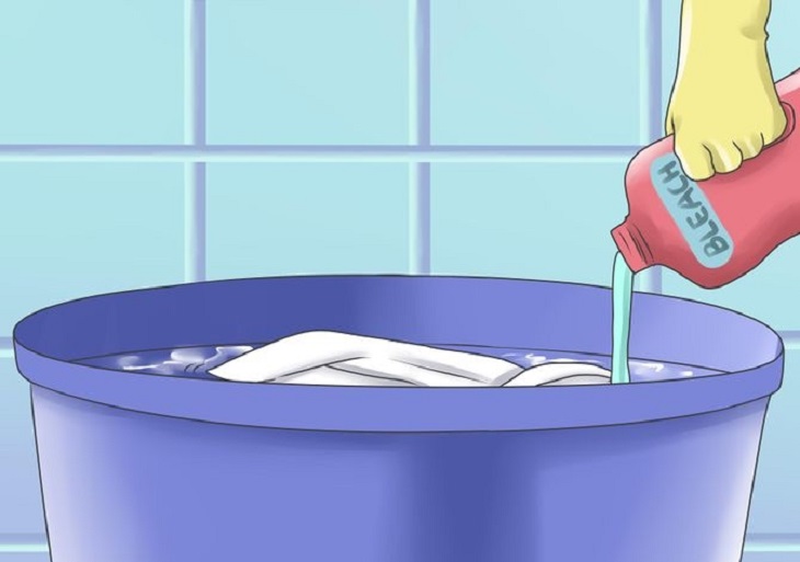 Sử dụng thuốc tẩy quá nhiều để làm sạch