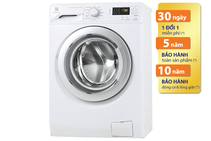 MÁY GIẶT 8KG + SẤY 5KG LỒNG NGANG ELECTROLUX EWW12853