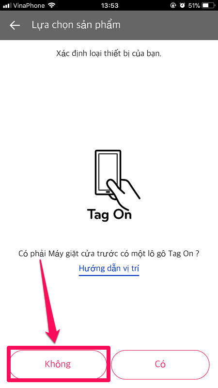 1701 ket noi dien thoai voi may giat lg qua ung dung smartthinq 5