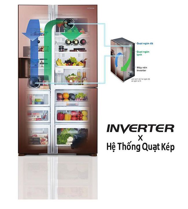 1911-danh-gia-tu-lanh-co-cong-nghe-inverter-hitachi-r-m700gpgv2x-584-lit-4-compressed Đánh giá tủ lạnh có công nghệ Inverter Hitachi R-M700GPGV2X 584 lít - hệ thống làm lạnh kép