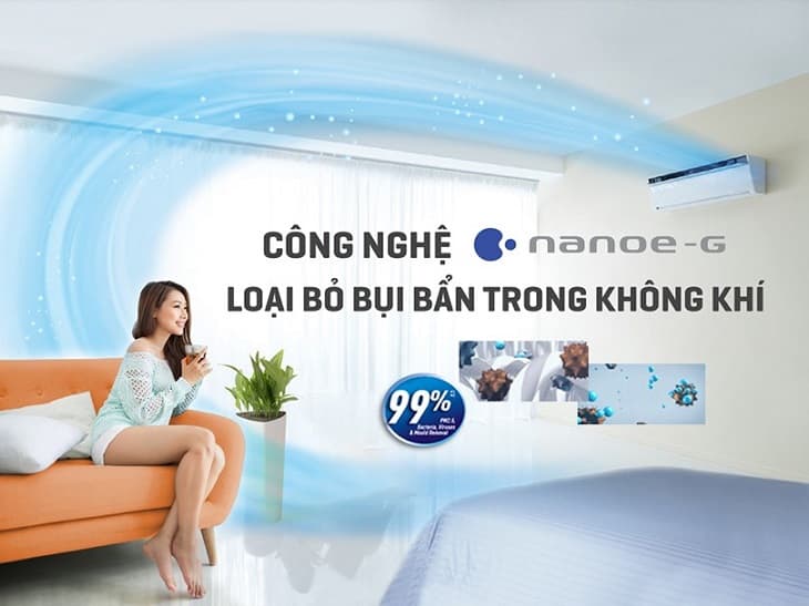 công nghệ kháng khuẩn trên điều hòa panasonic