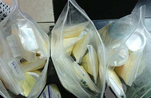 Trữ sữa trong túi Zipper to giúp sữa tránh việc bị nhiễm khuẩn