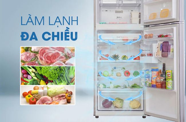 Khám phá công nghệ nổi bật của chiếc tủ lạnh LG GR-R247JS Iiverter 687 lít - làm lạnh đa chiều