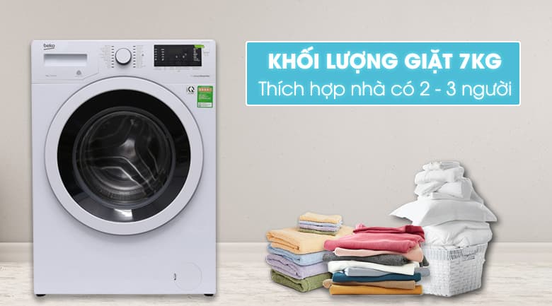 lựa chọn khối lượng giặt phù hợp