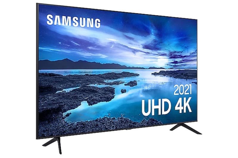 Tivi Samsung Smart UHD 4K 43 inch UA43AU7700 với độ phân giải 4K tạo hình ảnh sắc nét