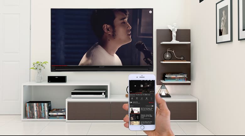 Cách chiếu màn hình điện thoại lên tivi Sony nhanh chóng, đơn giản nhất