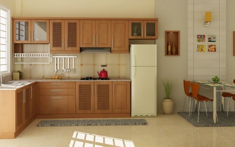 Cân bằng tủ lạnh trên bề mặt phẳng giúp cửa đóng kín và tránh hao tốn điện