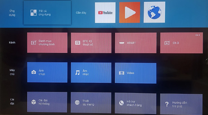 Cách khắc phục lỗi Tivi Sony không vào được Youtube