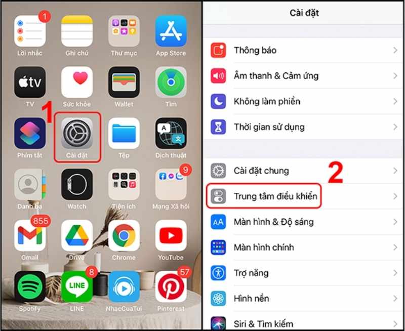 Cách quay màn hình điện thoại Iphone Cách quay màn hình điện thoại Iphone