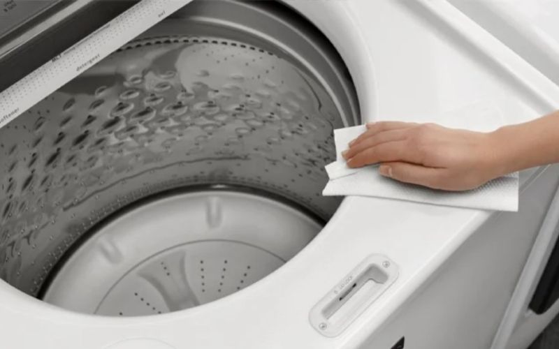 cach ve sinh may giat toshiba 9kg cua tren hinh 4