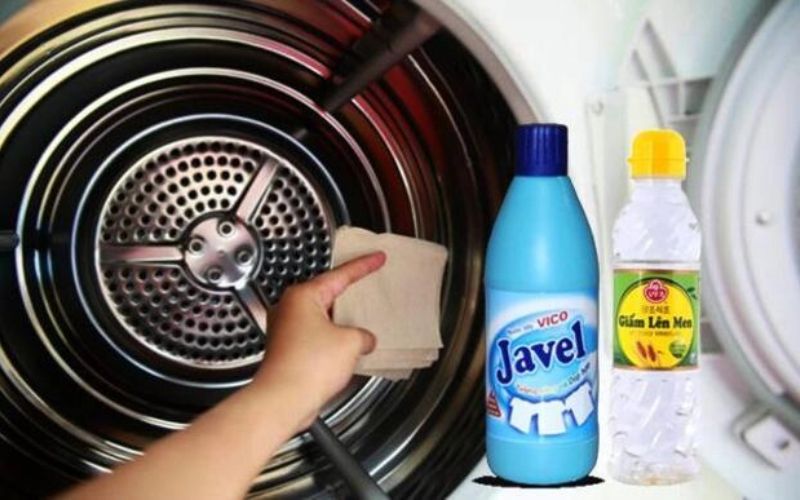 che do ve sinh may giat samsung cua tren hinh 5