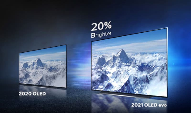 Công nghệ màn hình OLED Evo là một phiên bản “xịn sò” hơn của công nghệ màn hình OLED Công nghệ màn hình OLED Evo đem đến chất lượng tuyệt vời hơn