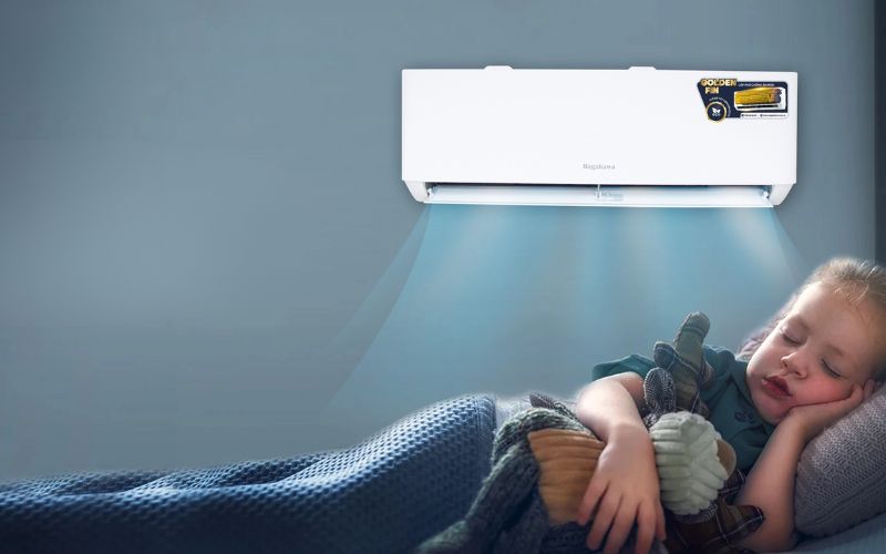 Chế độ Sleep chạy êm ái, không tạo ra tiếng ồn dù trong không gian yên tĩnh ban đêm