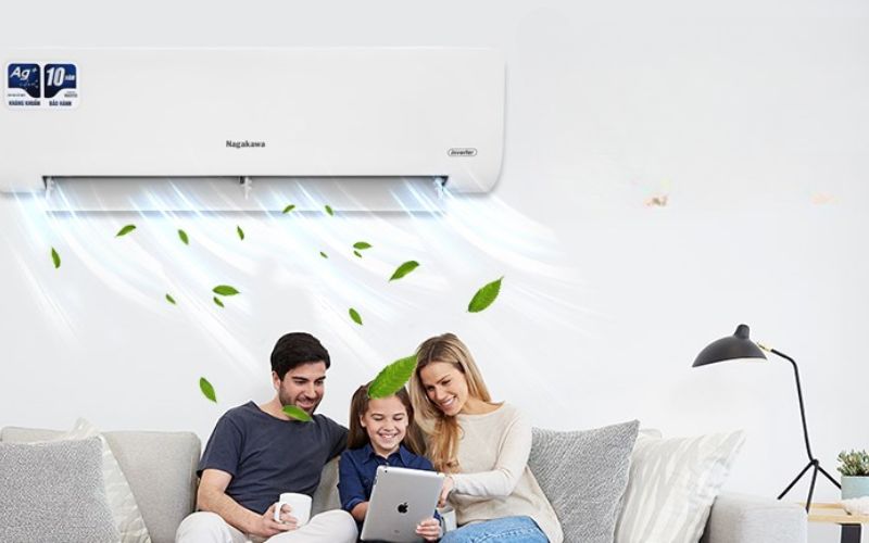 Điều hòa NIS-C18R2H12 đem lại luồng khí mát lạnh, thoải mái cho cả gia đình