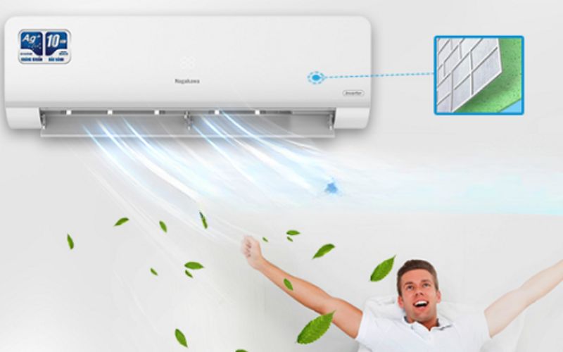 Bộ lọc không khí tối tân giúp không gian luôn trong sạch