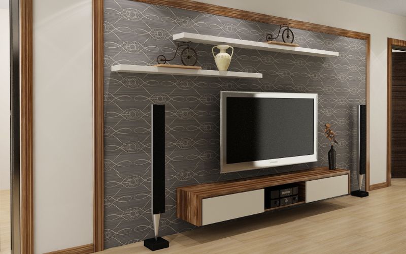 Lắp đặt giá treo tivi giúp nâng tầm phong cách nội thất ngôi nhà