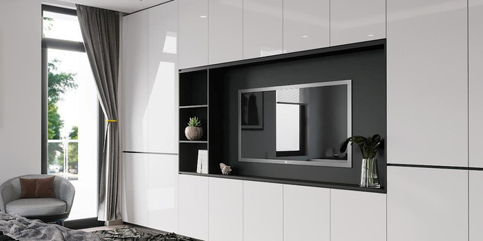 Kích thước Tivi 65 inch treo tường