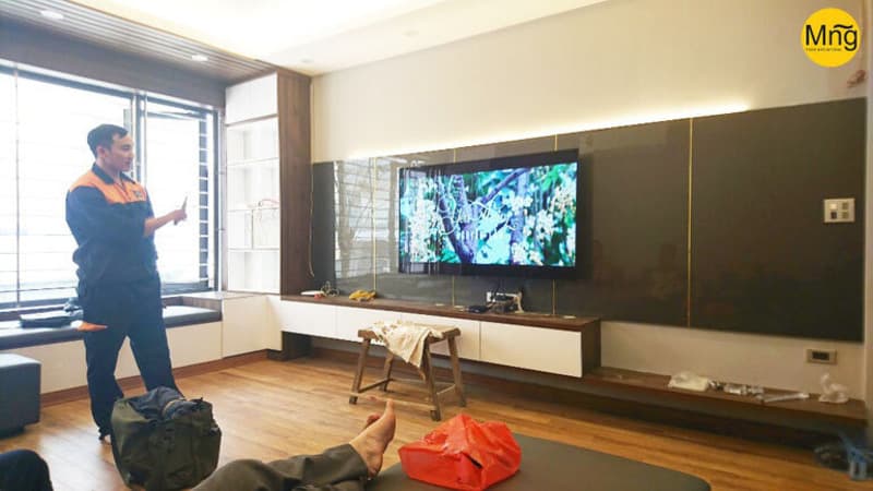 Nhân viên lắp đặt của Minh Phương luôn chuyên nghiệp, tận tình