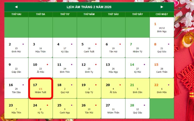 lich nghi tet nguyen dan 2026 hinh 1