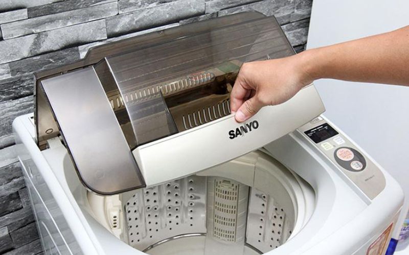 Sử dụng quạt hoặc để máy giặt tự khô trong không khí để tránh hư hỏng