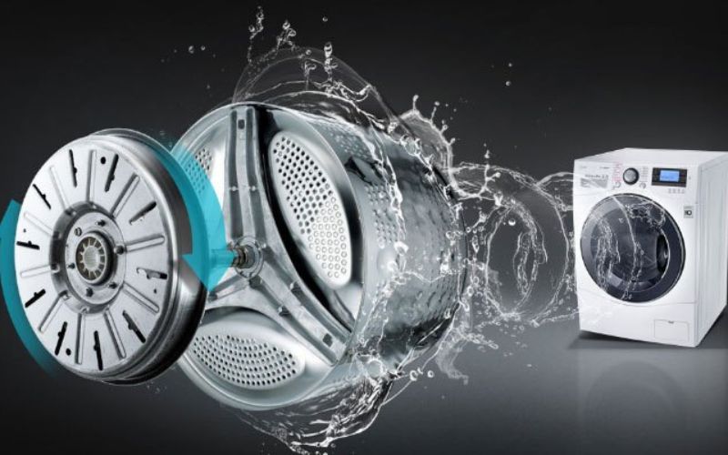 Máy giặt Inverter vận hành êm ái, tiết kiệm điện năng