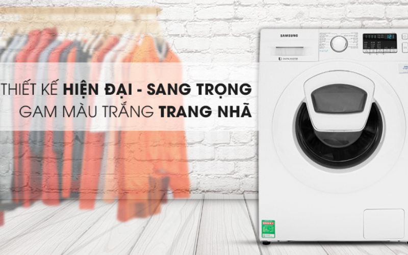 Máy giặt Samsung Addwash Inverter 9Kg WW90K44G0YW/SV