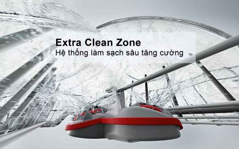 Extra Clean Zone rửa sạch cặn bẩn khó chịu nhất mà không cần tăng nhiệt độ