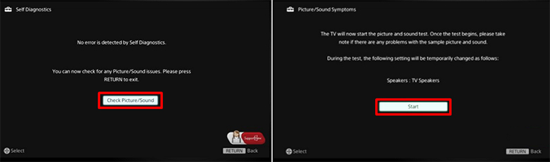 Nguyên nhân và cách khắc phục màn hình Tivi Sony bị sọc