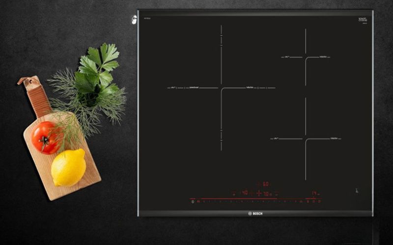 Vùng nấu đa dạng kích cỡ giúp bạn linh hoạt lựa chọn nồi, tối ưu hóa không gian và hiệu suất đun nấu