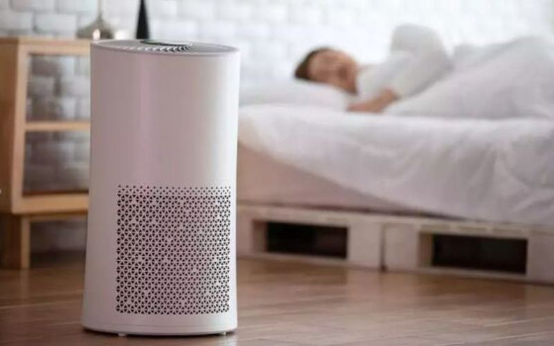 Giữ không gian sống của cha mẹ luôn trong lành với máy lọc không khí hiện đại