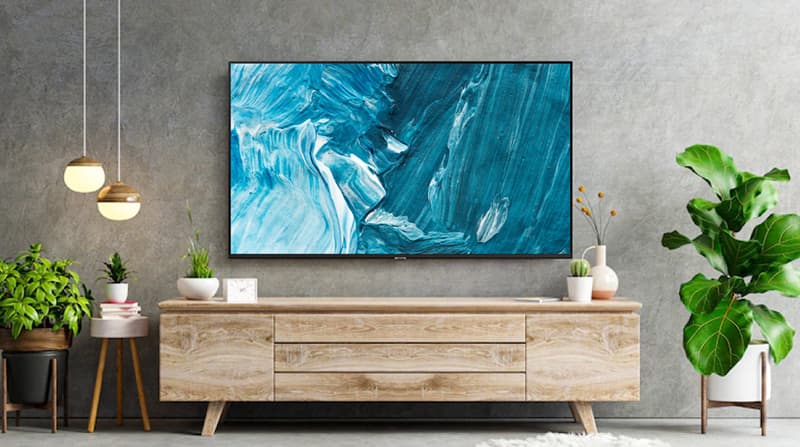 Smart Tivi Samsung 4K 55 inch UA55AU7002 sở hữu thiết kế tinh tế với 3 cạnh không viền