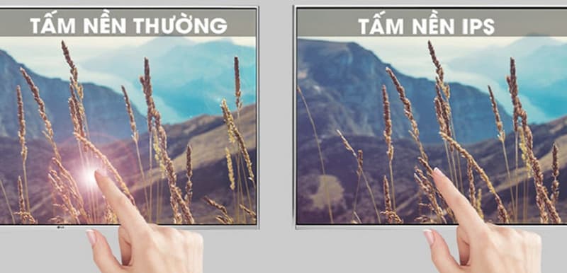 Tấm nền IPS mang lại chất lượng hình ảnh hoàn hảo ở mọi góc nhìn Tấm nền IPS mang lại chất lượng hình ảnh hoàn hảo ở mọi góc nhìn