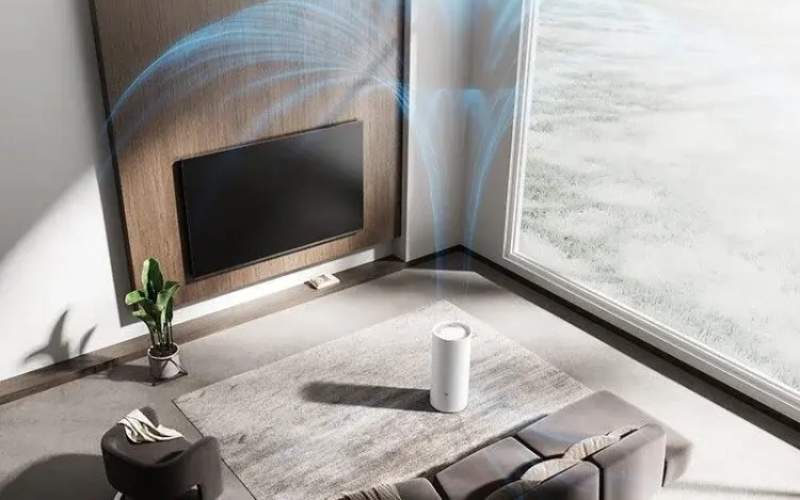 Máy hút ẩm trong phòng giúp ngăn ngừa tình trạng nước đọng trên màn hình tivi