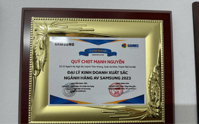 Điện máy Minh Phương địa chỉ uy tín mua sắm tivi Samsung tại Hà Nội