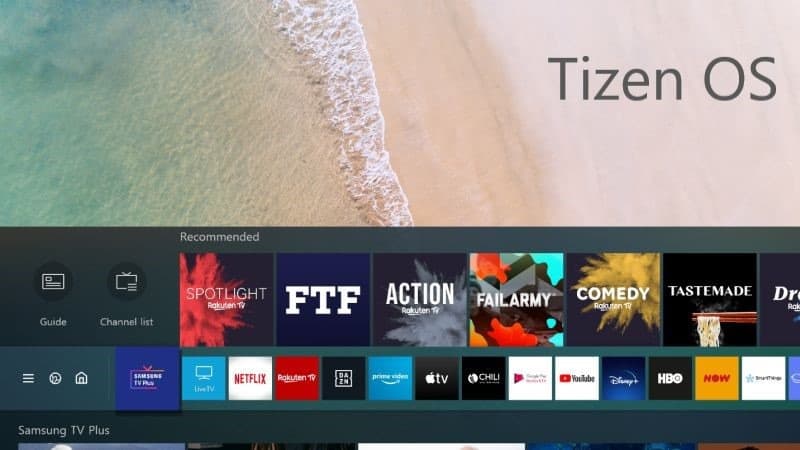 Hệ điều hành Tizen OS không chỉ được sử dụng trên Smart Tivi mà còn được trang bị cho Smartphone Tivi samsung chạy hệ điều hành gì