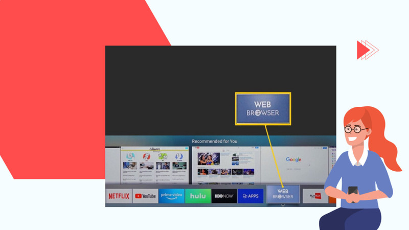 Chọn nhãn chứa tên Web Browser, Youtube, Zing TV,... góp phần đa dạng hóa các chương trình giải trí Các nhãn Web Browser, Youtube, Zing TV