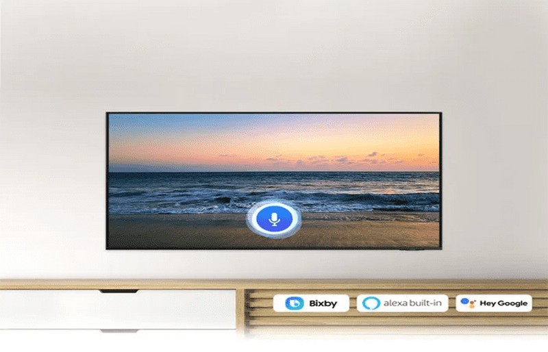 Hệ thống nhận dạng giọng nói trên UA55AU8000KXXV hoạt động đáng tin cậy và nhạy bén Hệ thống nhận dạng giọng nói trên UA55AU8000KXXV