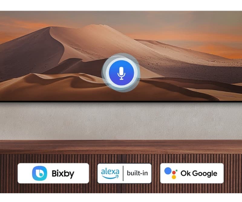 Người dùng có thể tương tác với Youtube và Google Assistant thông qua ngôn ngữ tiếng Việt Tương tác với Youtube và Google Assistant trên Tivi Samsung điều khiển bằng giọng nói