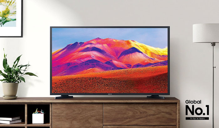 Tivi Samsung UA32T4300 với kích thước nhỏ gọn