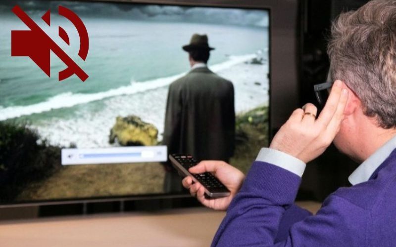 Tivi ở chế độ Tắt tiếng Mute có thể là nguyên nhân làm tivi mất tiếng