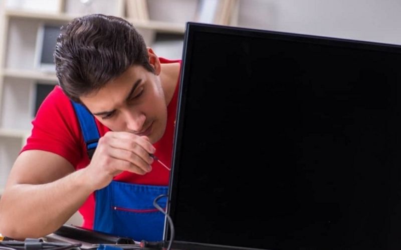 Đèn nguồn tivi Sony nháy đỏ 2 nhịp, tín hiệu cần kiểm tra bộ nguồn và mạch điện áp thấp