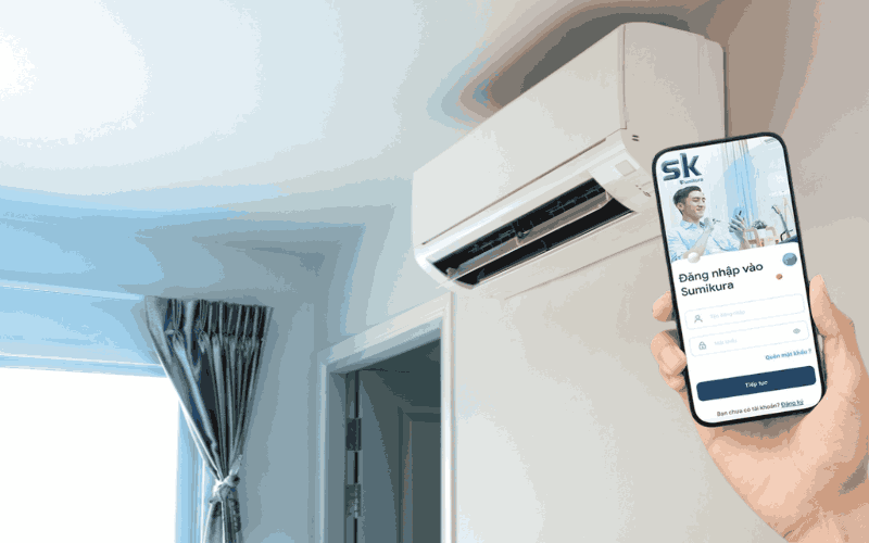 Đăng ký bảo hành điều hòa Sumikura nhanh chóng và tiện lợi qua ứng dụng SK Home. Đăng ký bảo hành điều hòa Sumikura nhanh chóng và tiện lợi qua ứng dụng SK Home.