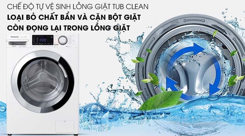 Hướng dẫn cách vệ sinh lồng giặt Panasonic hiệu quả